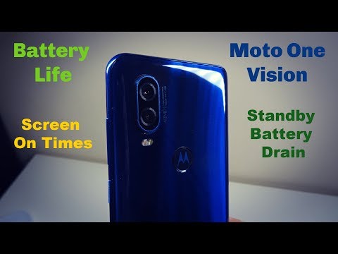 Motorola One Vision - Battery Life