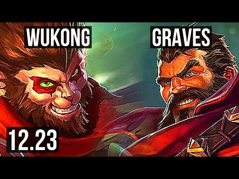 WUKONG vs GRAVES (JNG) | 1.2M mastery, 7/2/5, 300+ games | EUW Diamond | 12.23