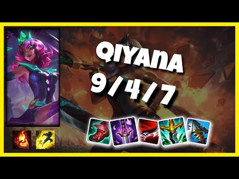 Qiyana vs Nocturne KOREAN Challenger MID (9/4/7) - v11.5