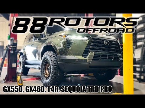 2024 LEXUS GX550 WESTCOTT DESIGNS LIFT & 4RUNNER, SEQUOIA, & GX460 KITS