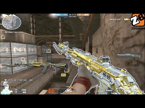 Crossfire QQ 2.0 : AN94-Spaceship Noble Gold - Tiền Zombie V4