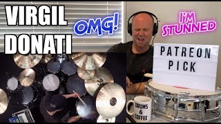 Drum Teacher Reacts | VIRGIL DONATI | Concerto For Drums from &#39;The Dawn Of Time&#39; | (2020 Reaction)