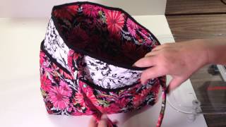 Sebago Tote - Sewing Pocket Seams