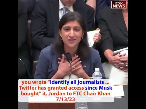 Jordan To Khan: "Identify All Journalists" Twitter Has Granted Access — "First Amendment" Threat
