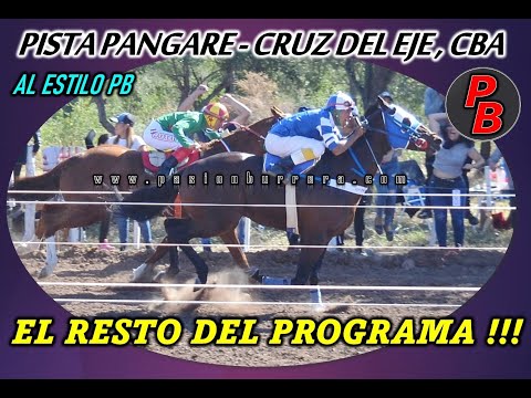 RESTO DE LA JORNADA EN PISTA PANGARE - CRUZ DEL EJE, CBA (14-05-2023)