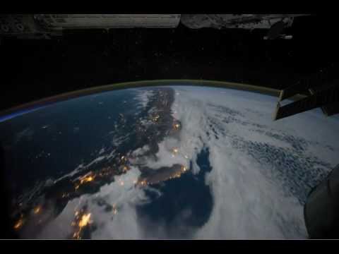 NASA view of North and South America at night