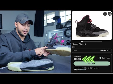 How I Restored The Nike Air Yeezy 1 "Blink"