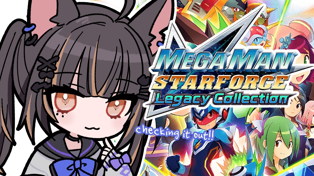 【Mega Man Star Force: Legacy Collection】IT'S FINALLY HERE!!!