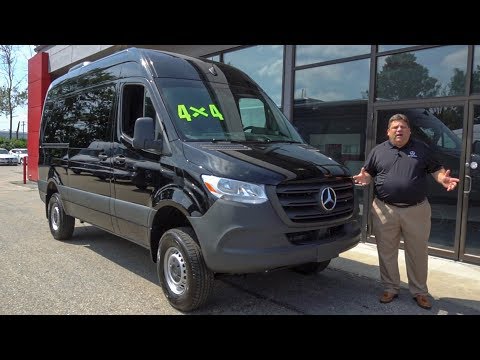 2019 Mercedes-Benz 4X4 Passenger Van tour with Kurt