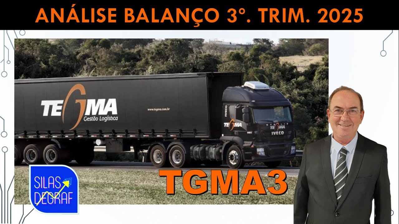 TGMA3 - TEGMA GESTÃO LOGÍSTICA S/A. ANÁLISE FUNDAMENTALISTA BÁSICA. PROF. SILAS DEGRAF. 3o. TRIM. 25
