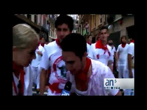 Fiestas San Fermín: Los tradicionales encierros de San Fermín - América TeVé