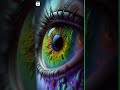 the Human Eye Animation || Ai short video 6s ||