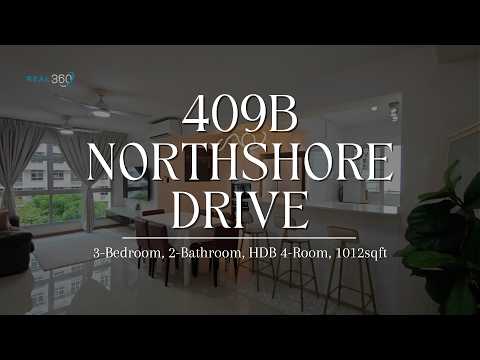 409B Northshore Drive, 409B Northshore Drive, 3 Bedrooms, 1,012 sqft, HDB Flat For Sale, by Aiman Roza, 500150893 - PropertyGuru.com.sg