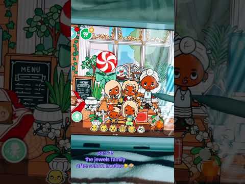 FAMILY AFTER SCHOOL ROUTINE 🏫🏡 || *WITH VOICE* || Toca Boca TikTok Roleplay