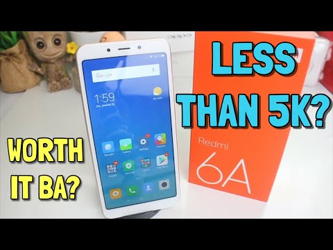 REDMI 6A UNBOXING AND FIRST IMPRESSION | TAGALOG