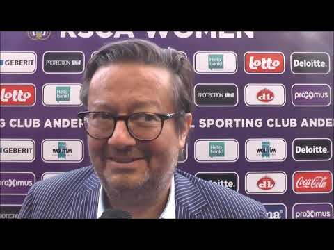 Marc Coucke na Linfield Ladies - RSC Anderlecht op 13.08.2019
