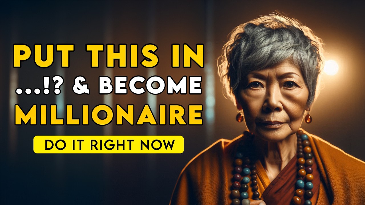 THROW IT DOWN THE TOILET and you will NEVER AGAIN have DEBT, POVERTY and BAD LUCK | Buddhism