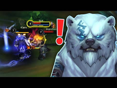 Wild Rift Volibear vs. Sion Baron Lane Gameplay!
