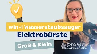 win-i Wasserstaubsauger Elektrobürste & Handelektrobürste