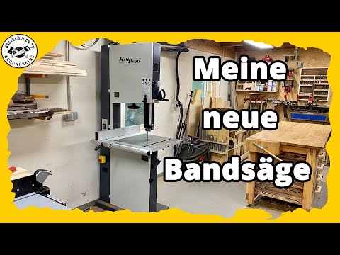 Eine neue Maschine in meiner Werkstatt (HOLZPROFI SBW5300)