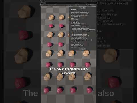 Rendering Statistics window.