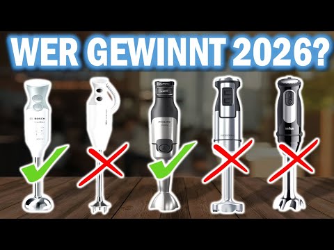 TOP 5 STABMIXER (Testsieger 2026)!! 🔥 | Die besten Stabmixer im Vergleich