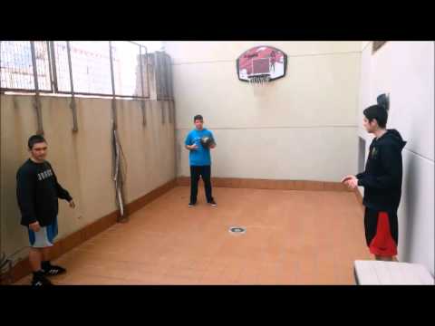 Escalfament específic. Xavi, Oriol, Gerard, Bernat. IES La Llauna