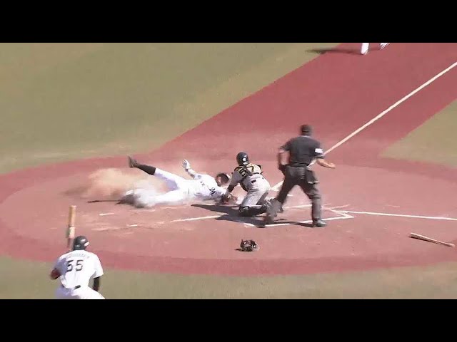 【2回裏】技あり!! マリーンズ・高部瑛斗がレフトへ先制タイムリーヒット!! 2022年5月29日 千葉ロッテマリーンズ 対 阪神タイガース