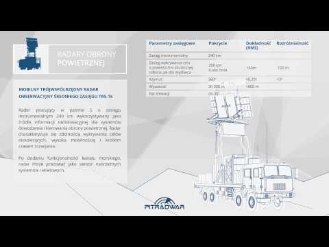PIT-RADWAR S.A. - Mobilna trójwspółrzędna stacja radiolokacyjna średniego zasięgu TRS-15