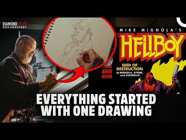 Why Is Hellboy So Different From Every Other Superhero? | Mike Mignola Drawing Monsters SDDEFAULT Thumbnail