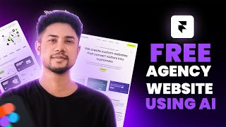 How to Create a FREE Agency Website Using AI and Framer | Expert Azi