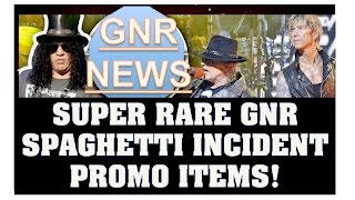 Guns N' Roses: Super RARE Spaghetti Incident? Promo Items Including Food & Transistor Radio!