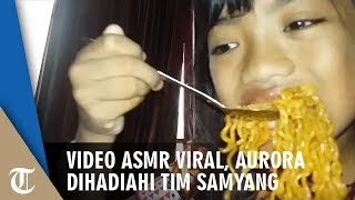 Viral karena Akui Kebohongannya di Video ASMR Samyang, Aurora Dapat Hadiah Spesial dari Tim Samyang