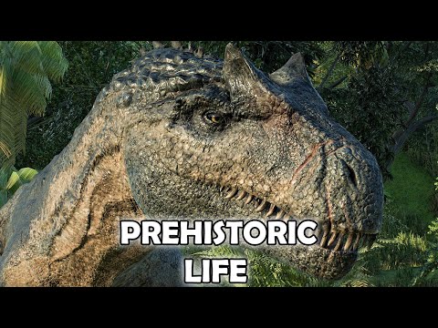 ALLOSAURUS, Jurassic Lion: A Day in the Life S5 EP3 [4k] - Jurassic World Evolution 2