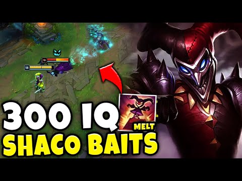 THE ULTIMATE DISPLAY OF BAITING THE ENEMY!! - Pink Ward Shaco Tricks