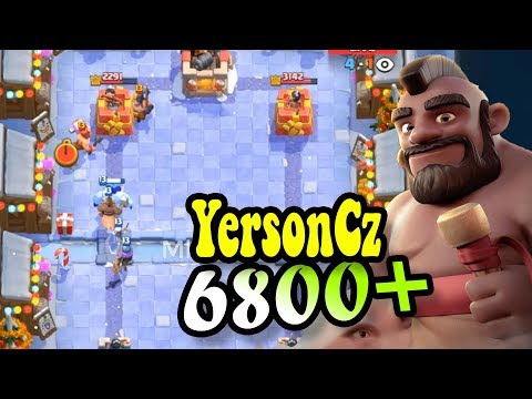 HOG 2.6 VS All meta DECK 👈YersonCz  6800+ gameplays - Clash Royale