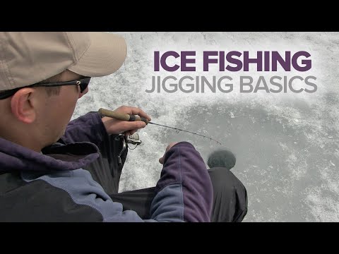 Ice Fishing: How To Use a Jigging Rod