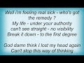 Agnostic Front - Sickness Lyrics