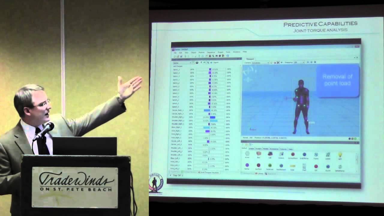 Predictive Analysis Tools for Ergonomics: Tim Marler (University of Iowa)