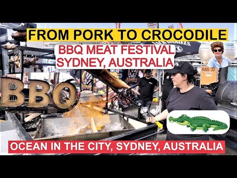 🍖MEATSTOCK SYDNEY 2023/ BARBECUE #australia #bbq #meat #grill #crocodile #meatlovers