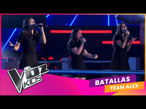 Guillermina, Cecilia y Luana cantan "Unstoppable" | Batallas | La Voz Kids Uruguay 2023