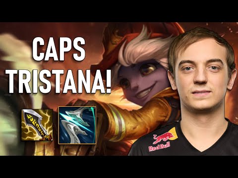 CAPS TURBOSTOMPING ON TRIST! G2 Caps Tristana Mid vs Gangplank - EUW CHALLENGER GAMEPLAY Patch 13.1