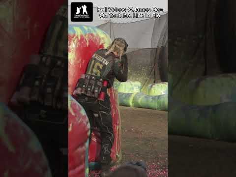 What teamwork on the paintball field looks like!