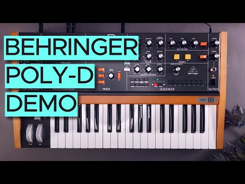 Behringer Poly D Sound Demo (no talking) with Patches for Melodic Techno, Ambient, and Electronica