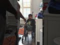 This Father Helps His Son In A Wheelchair 🥹
