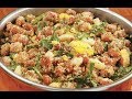FAROFA DE FEIJÃO ANDU FÁCIL E DELICIOSA