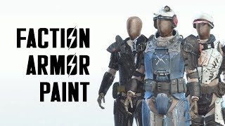 Creation Club Update: Faction Armor Paint for Fallout 4