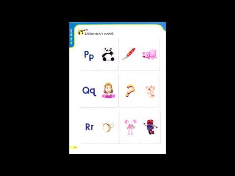 page  46  smart  phonics 1 unit6  p  q   r #SmartPhonics1