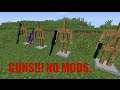 Guns in Vanilla Minecraft! + DayZ minigame [1.8 ...