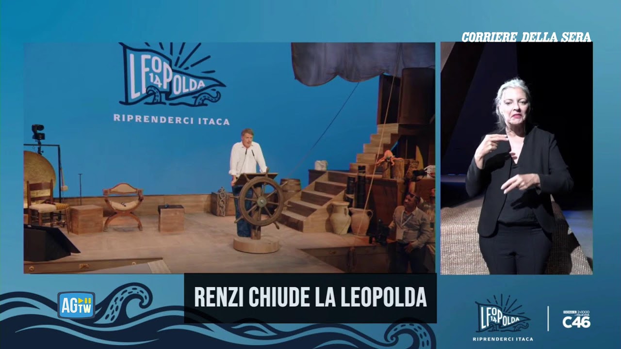 Renzi chiude la Leopolda